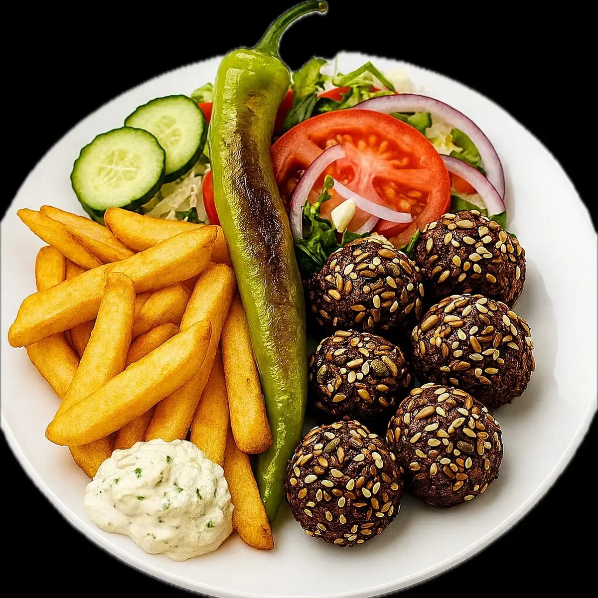 Falafel Teller