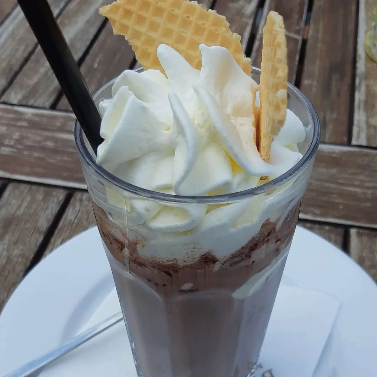 Eiskaffee Oder Eisschokolade