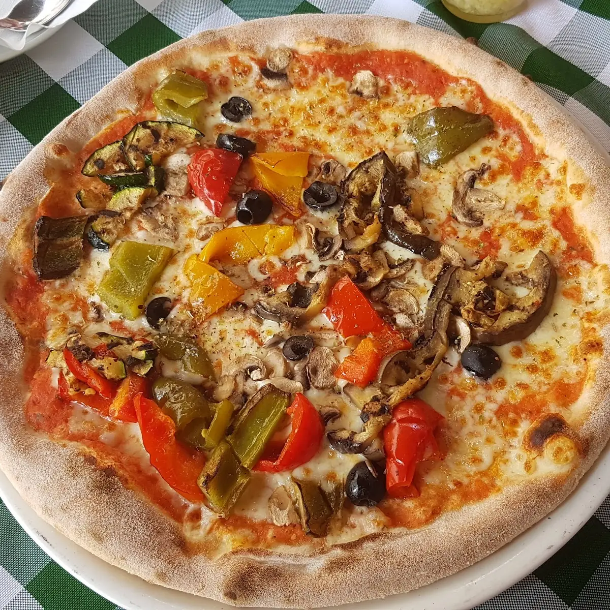 Gegrilltem Gemüse