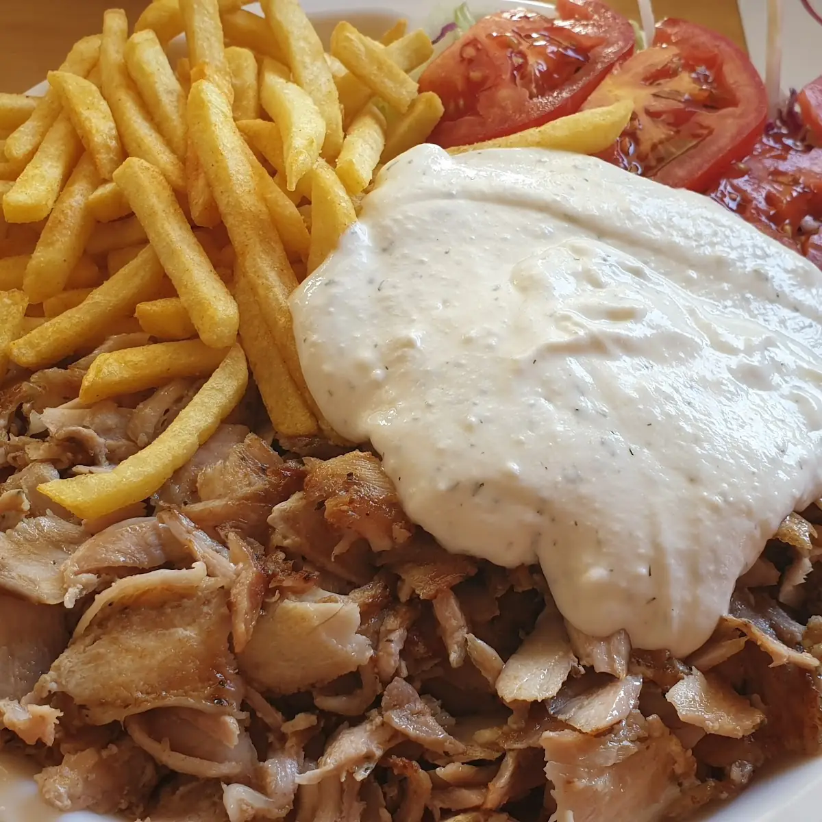 Döner Teller Komplett