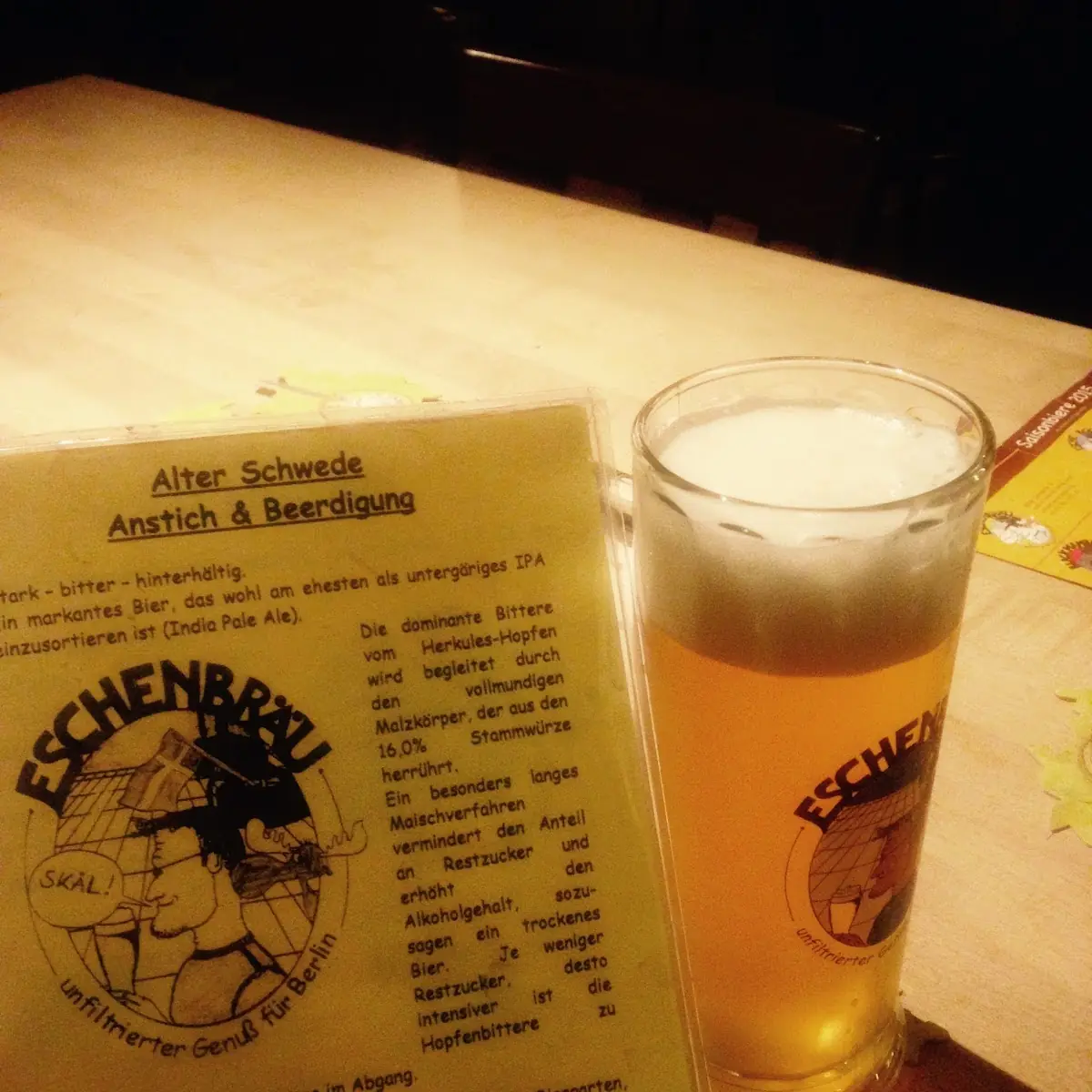 Brewing Beer, Eschenbräu