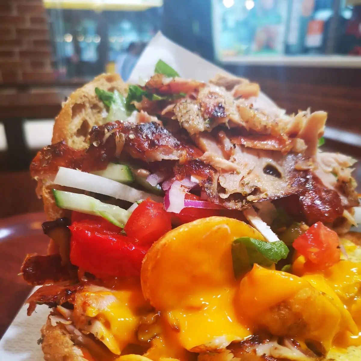 Pulled Pork, 7 Days Gemüse Kebab & Burger