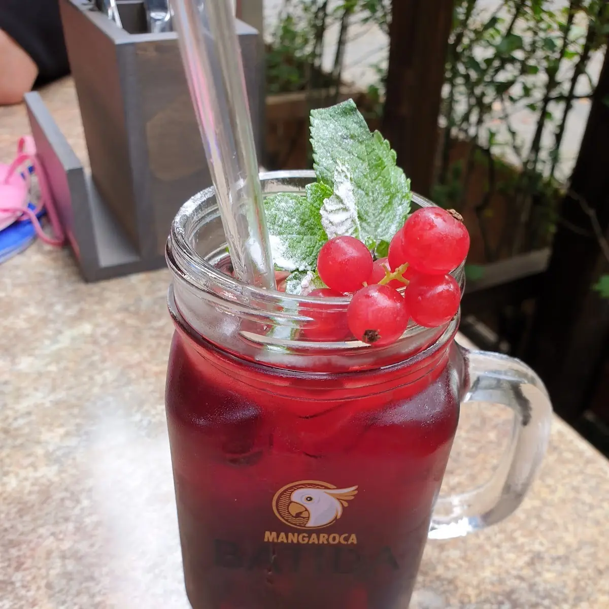 Beeren Eistee