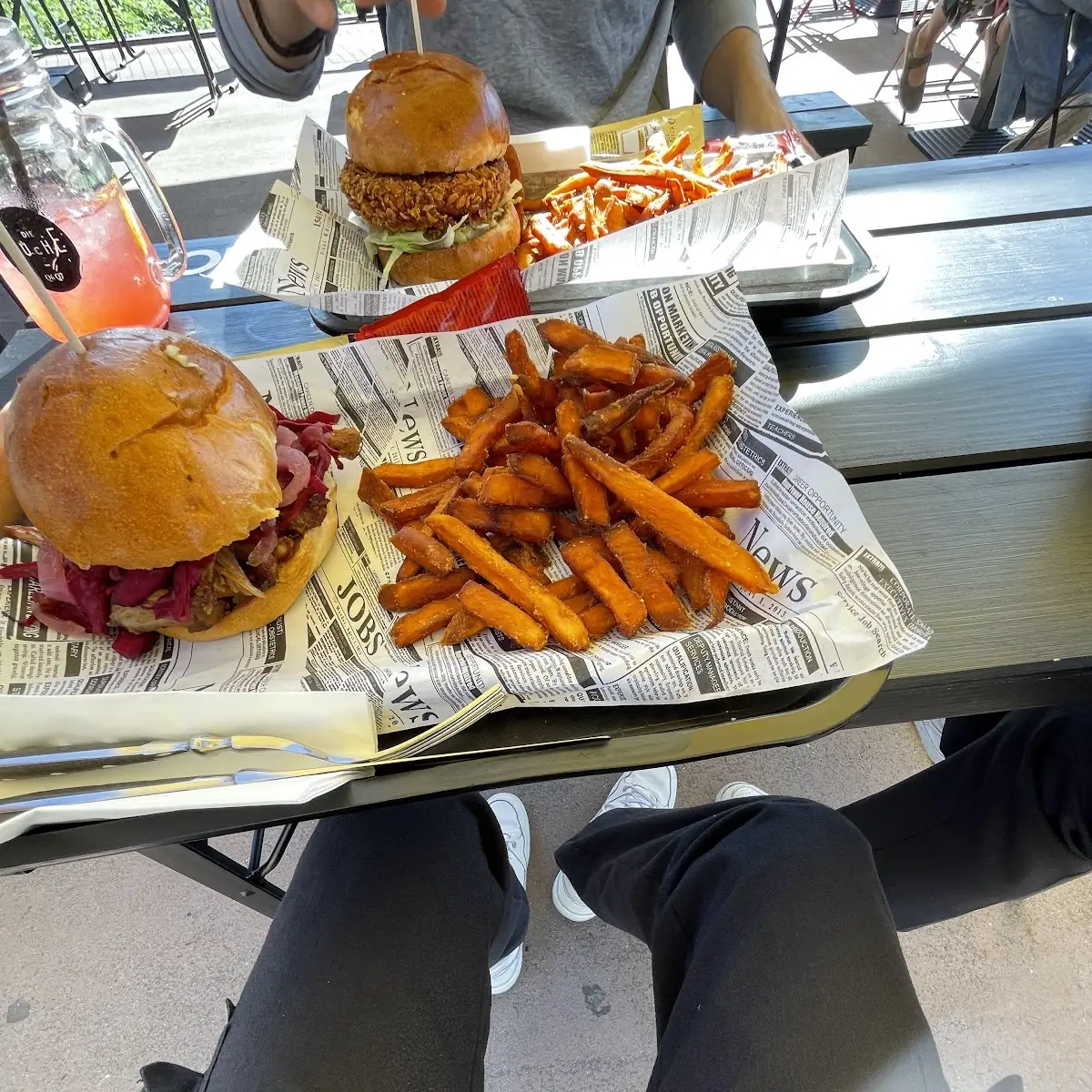 Pulled Pork Burger