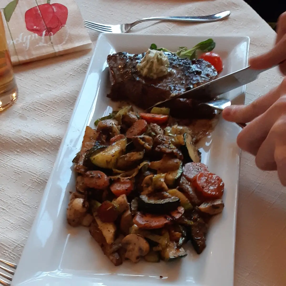 Gemüse, Cafe Restaurant Park Villa