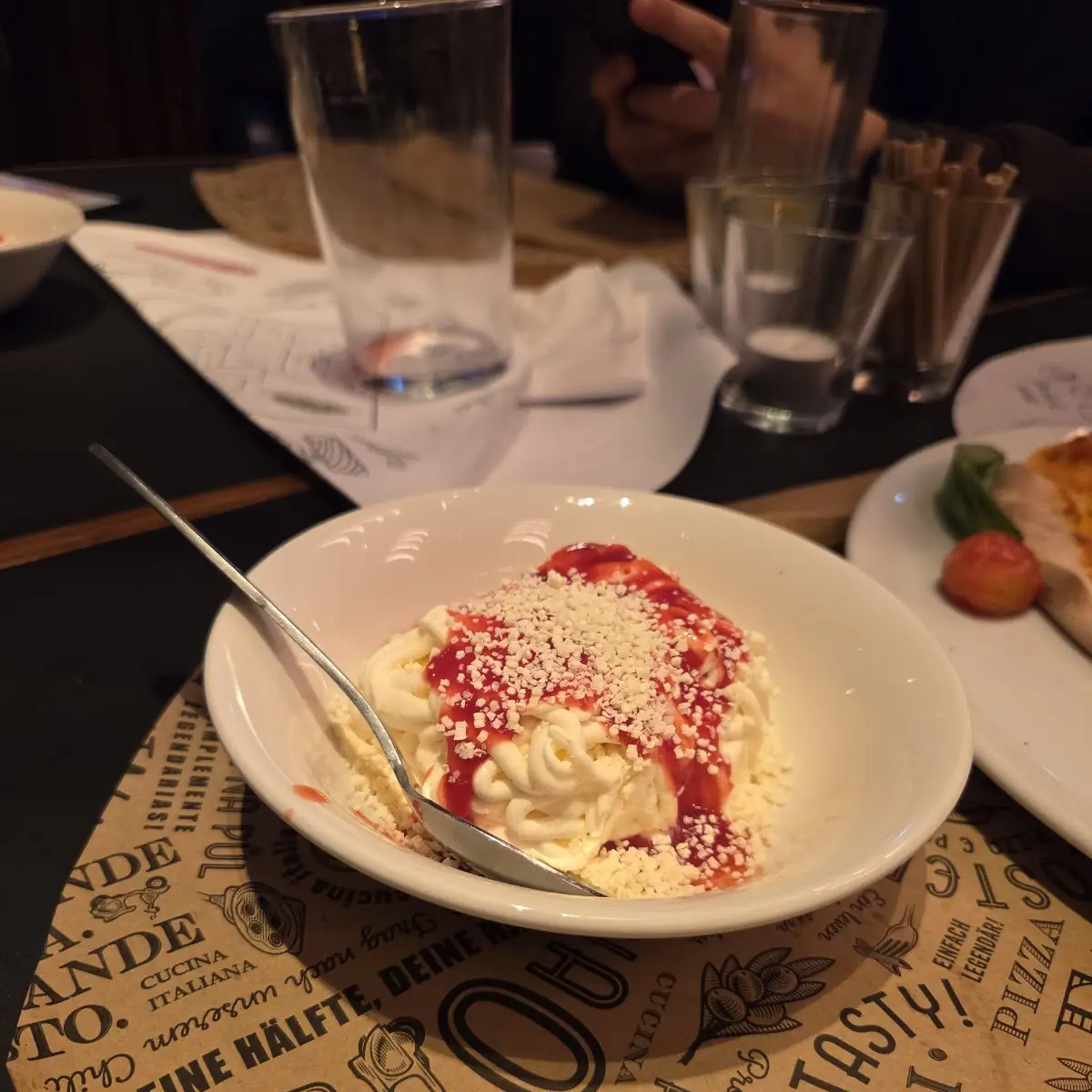 Spaghetti-eis