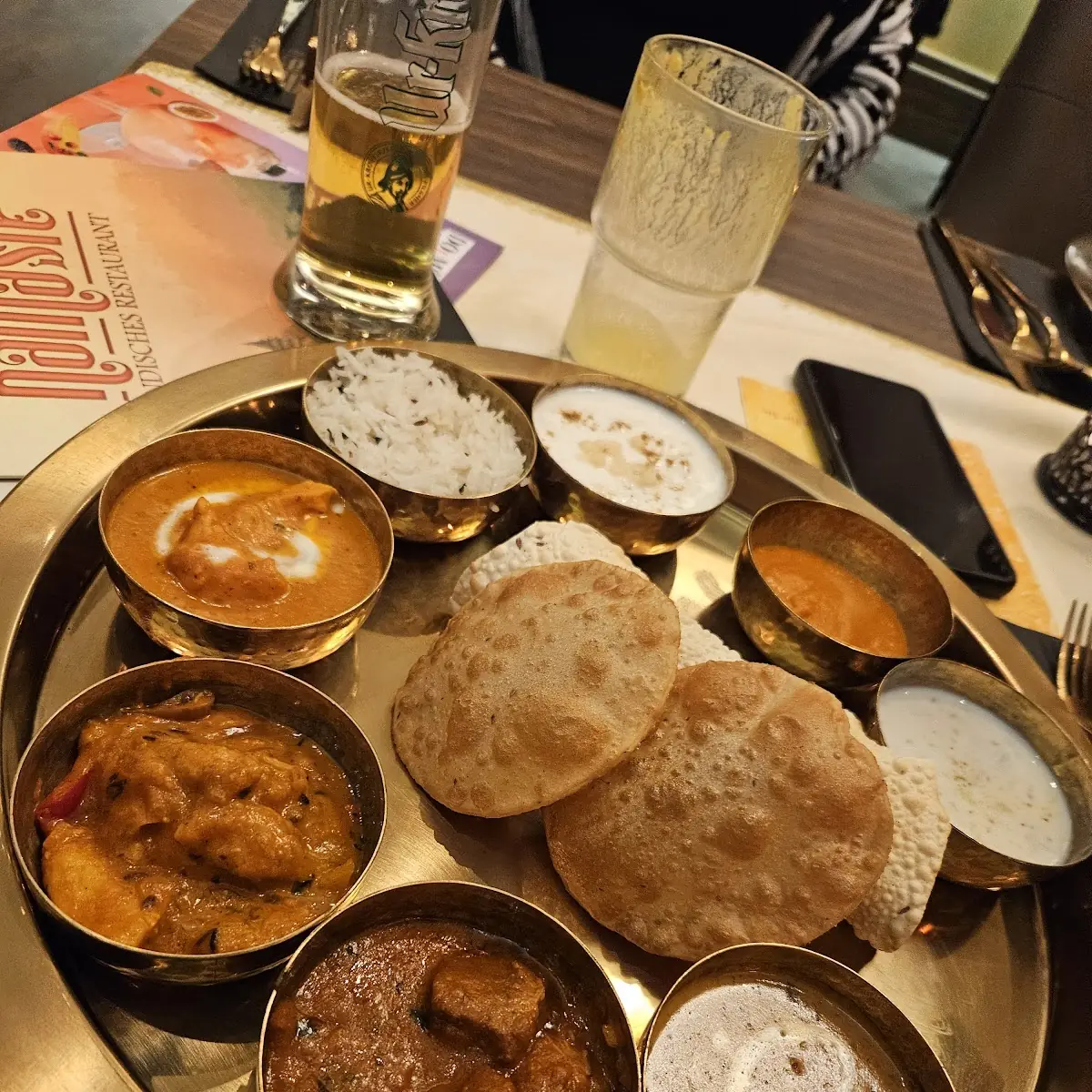Thali, Namaste Restaurant Döbeln