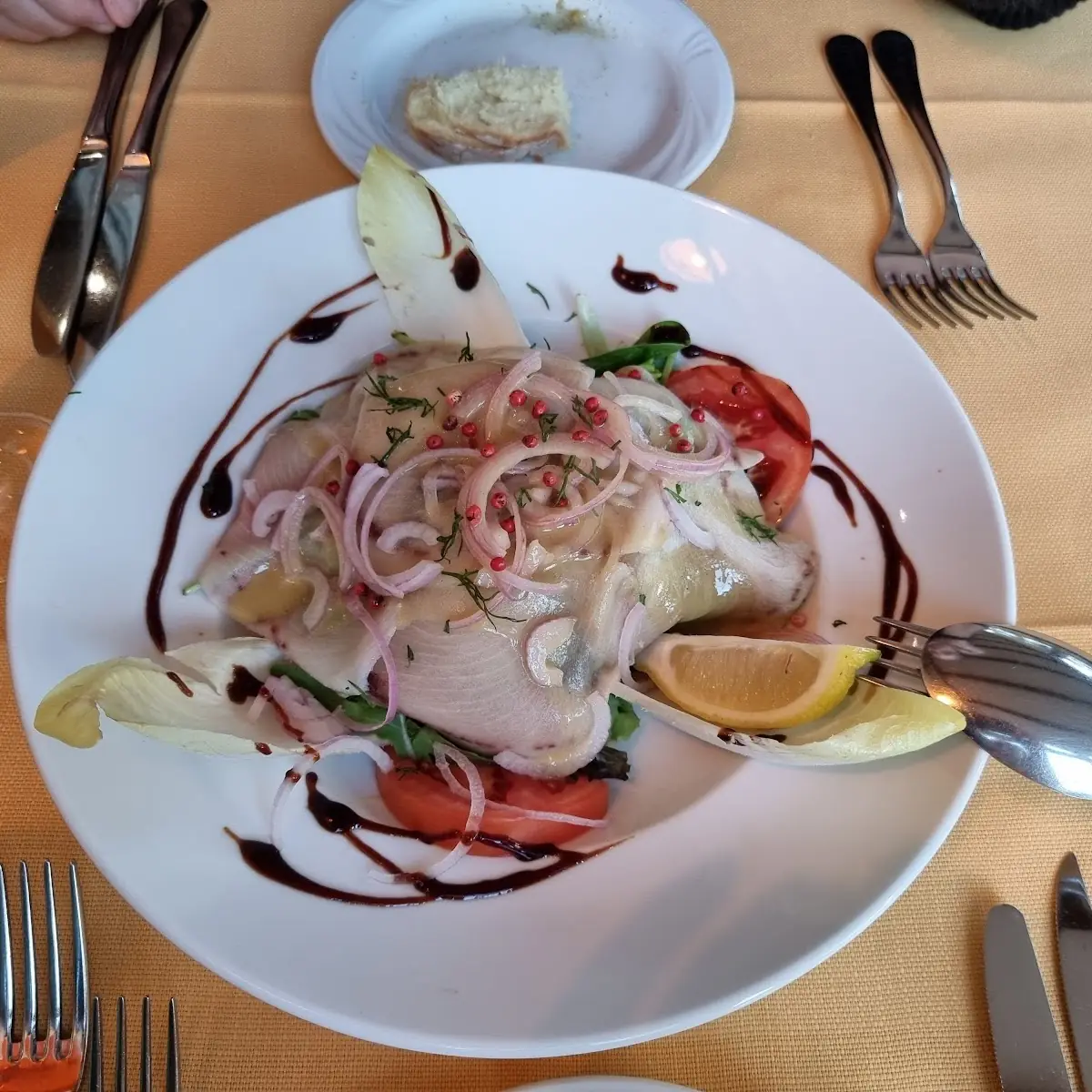Fisch-carpaccio