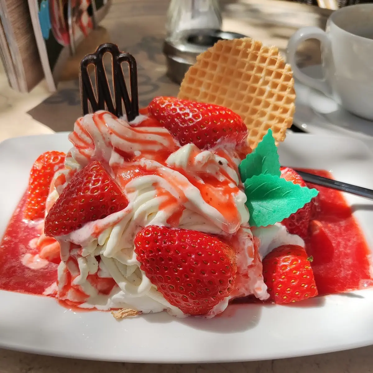 Spaghetti Eis