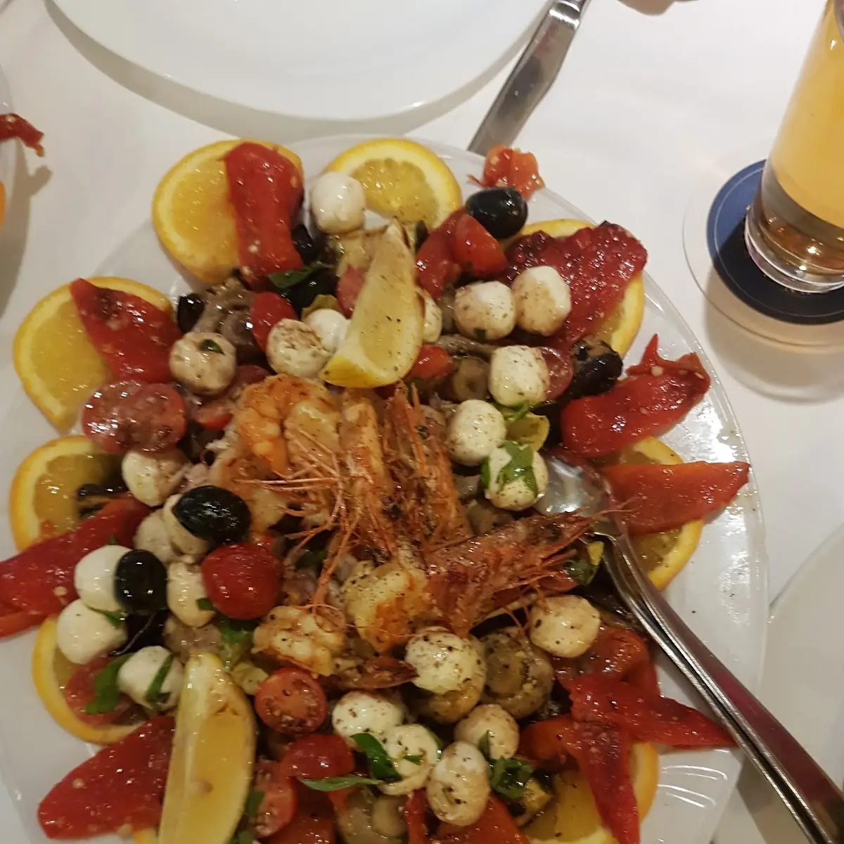 Mit Gemüse