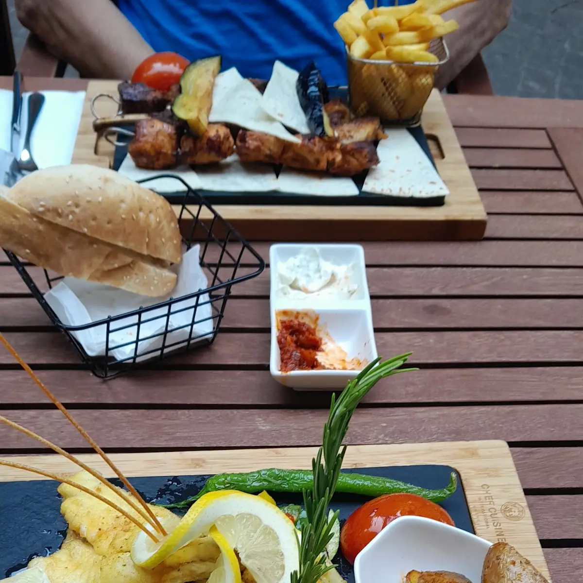 Wolfsbarschfilet, Biko Restaurant & Café UG