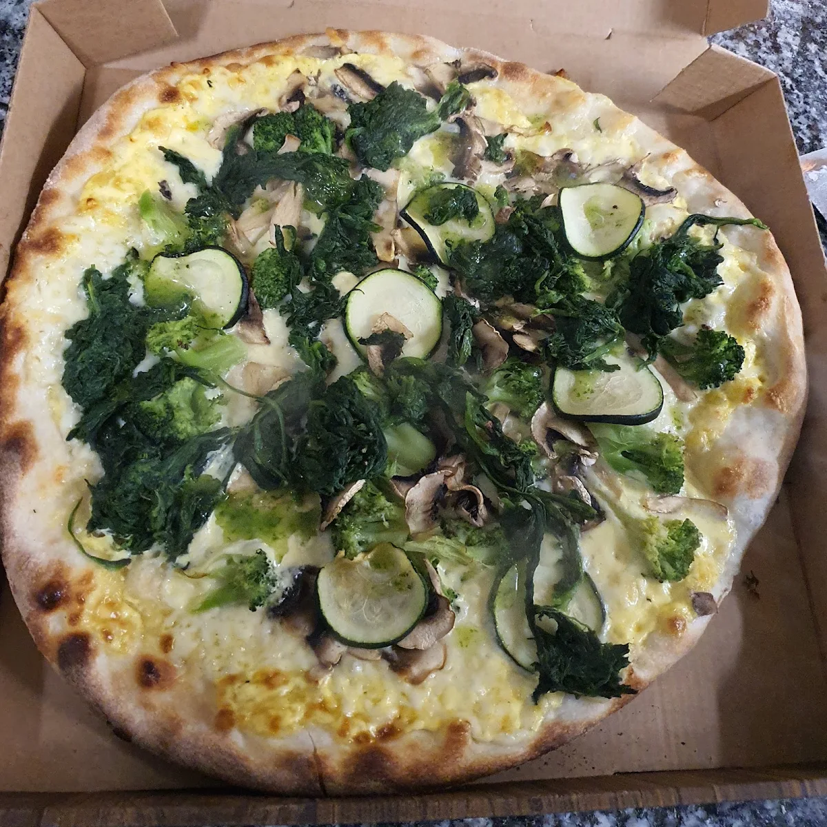 Pizza Spinaci, Da Alessandro Pizza & Pasta Köln