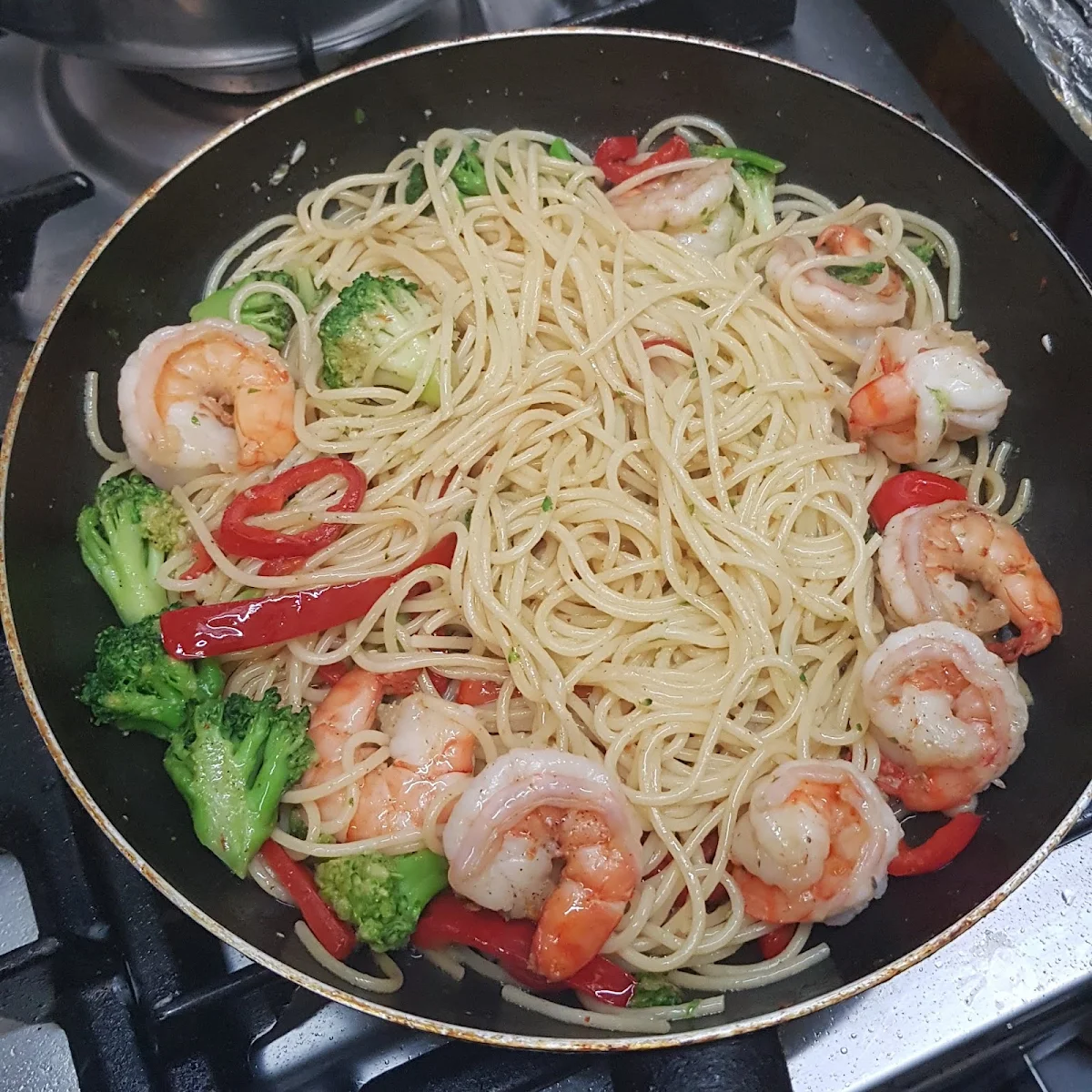 Spaghetti Aglio Olio, Da Alessandro Pizza & Pasta Köln