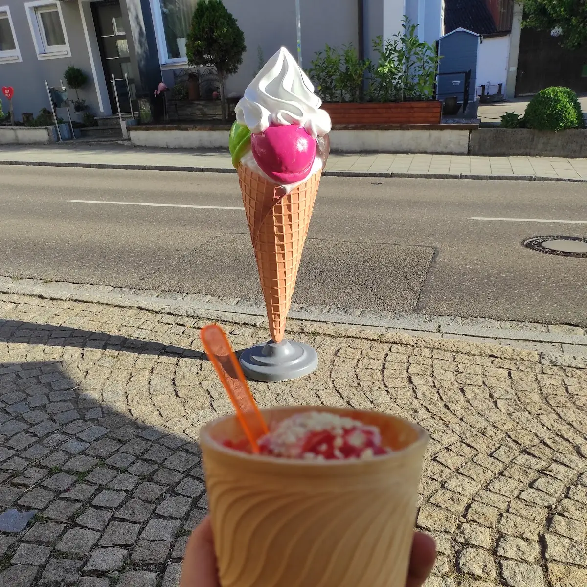 Spaghetti Eis