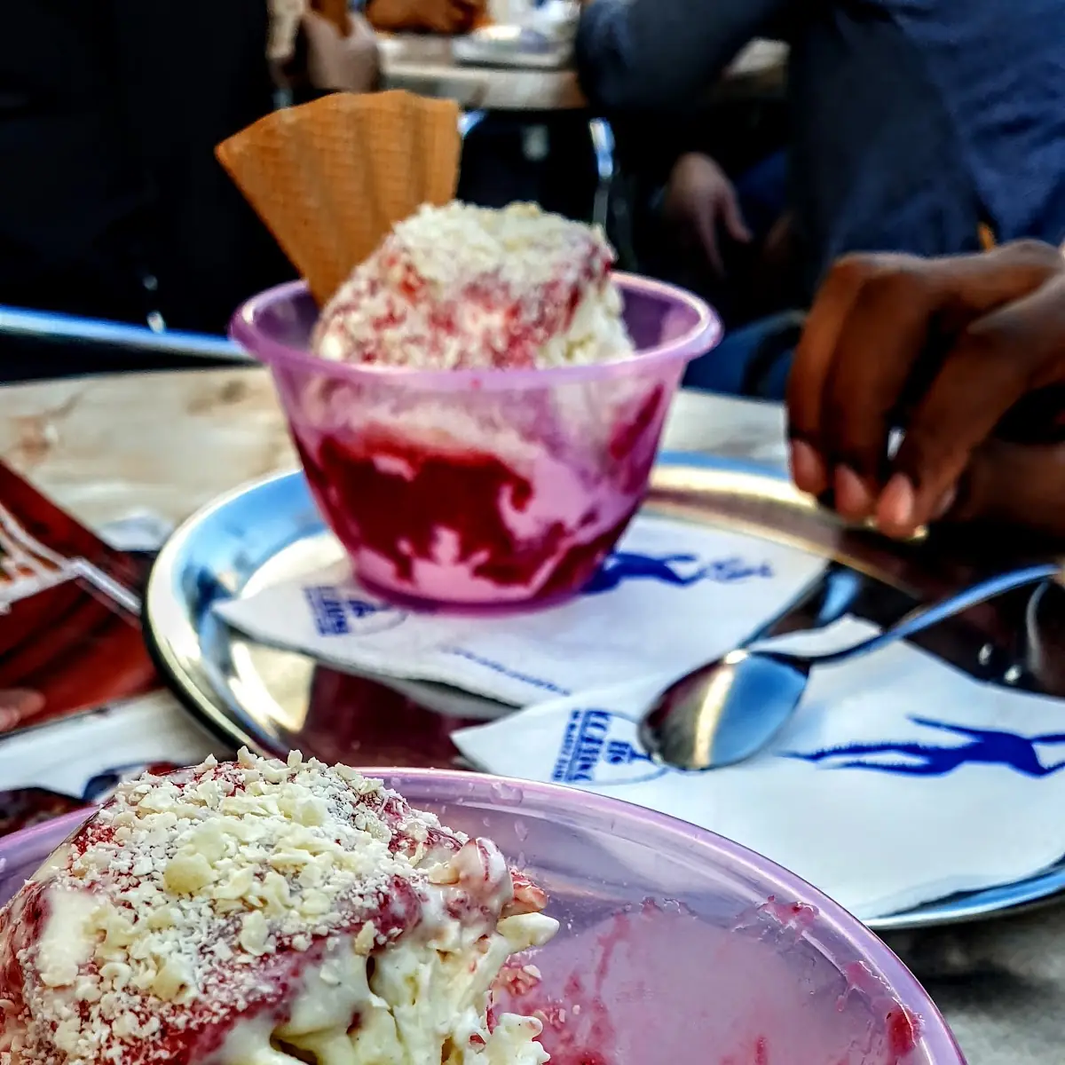 Spaghetti Eis