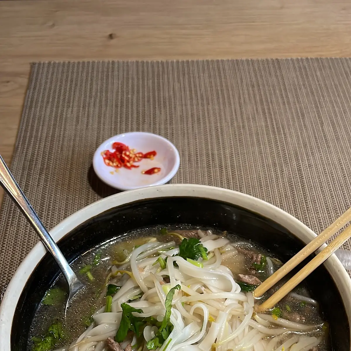 Pho Mit Rindfleisch