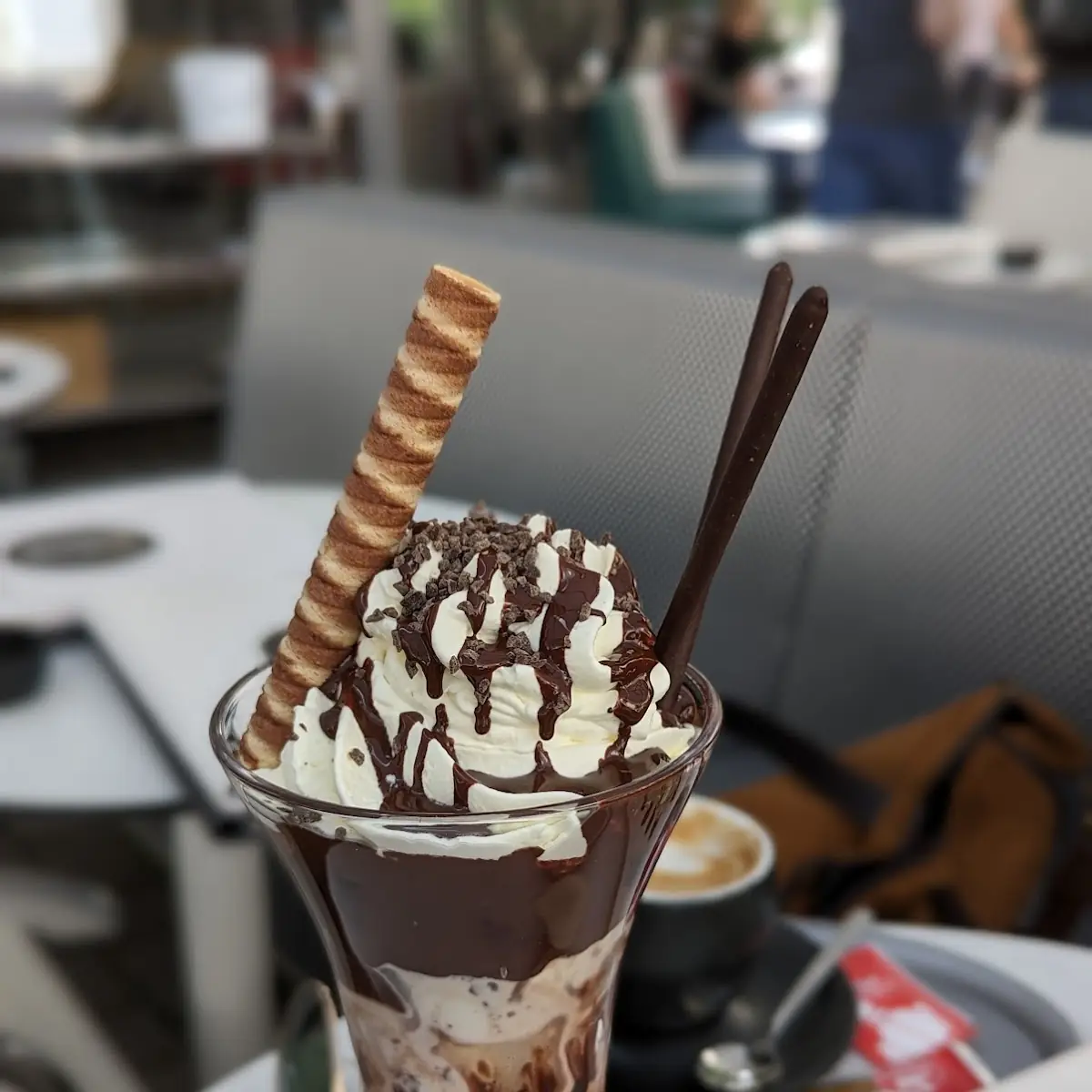 Stracciatella Becher