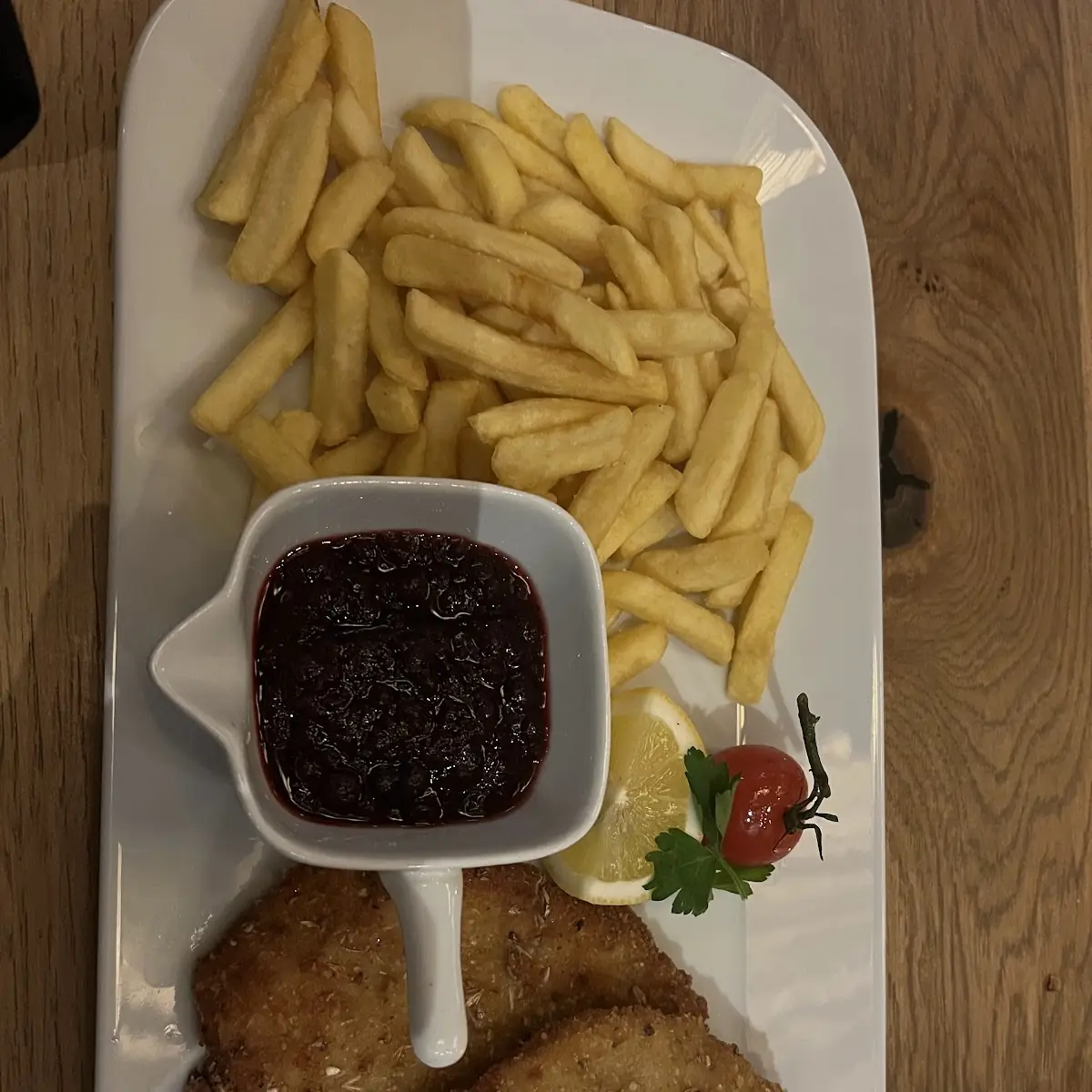 Preiselbeere Schnitzel, Depot 1899