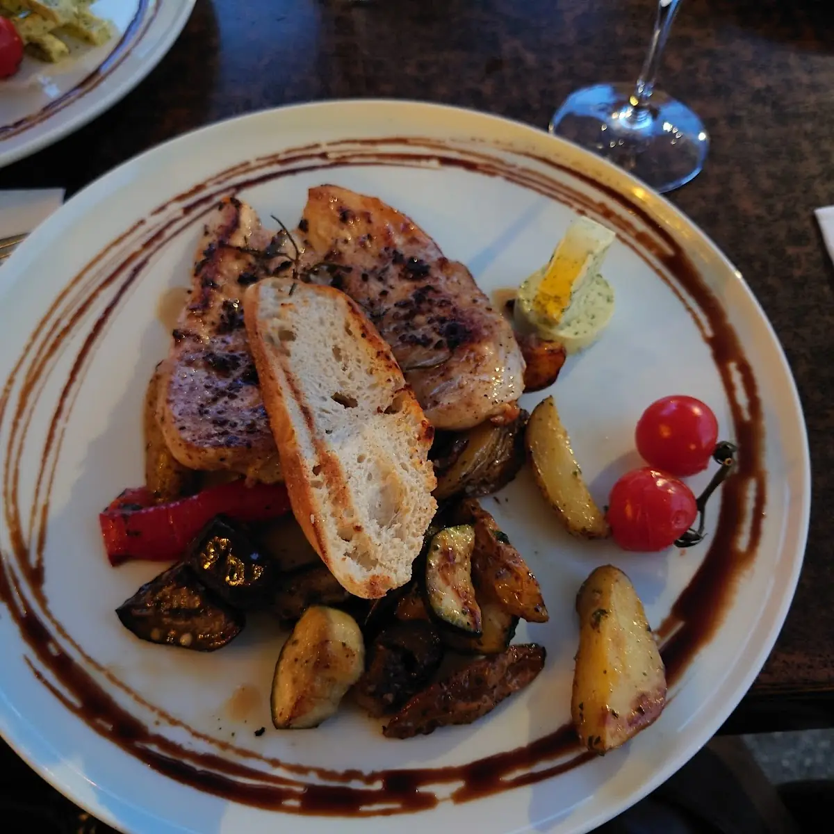 Gegrilltes Hähnchenbrust