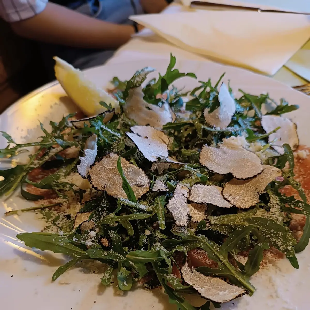 Rindercarpaccio Mit Trüffel