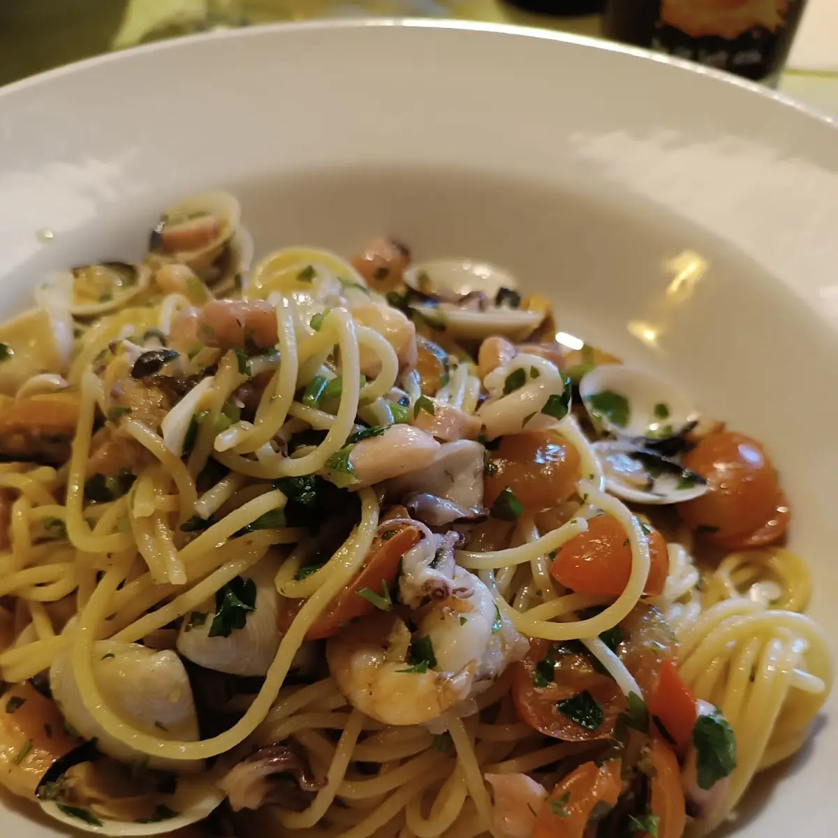 Spaghetti Meeresfrüchte