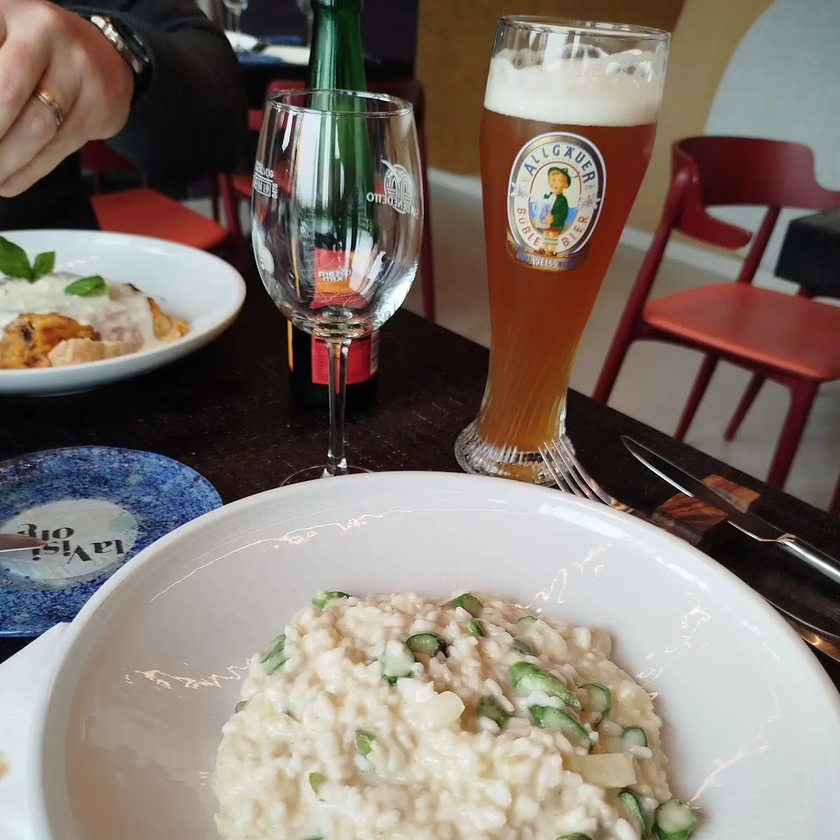 Spargel Risotto