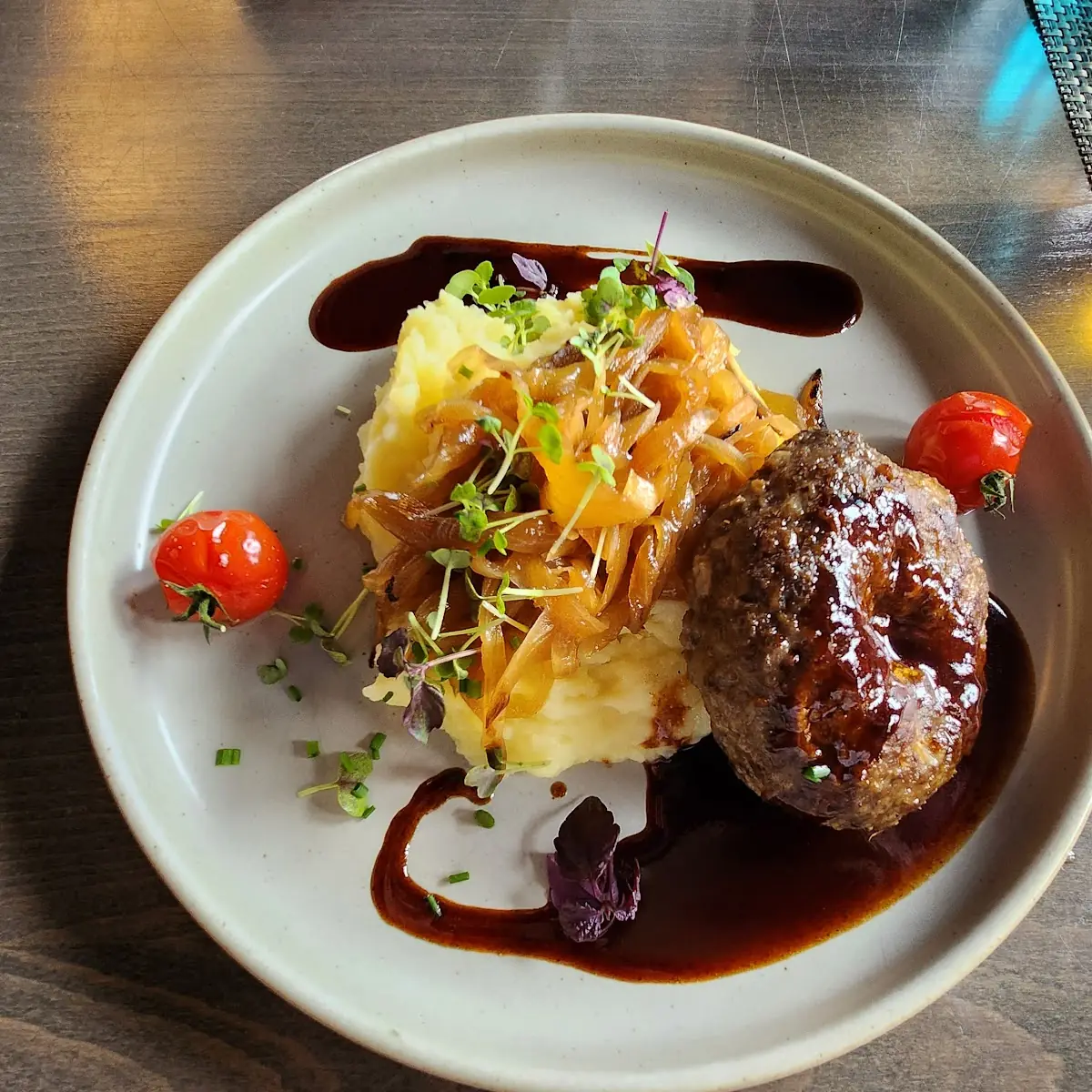 Hacksteak Mit Püree