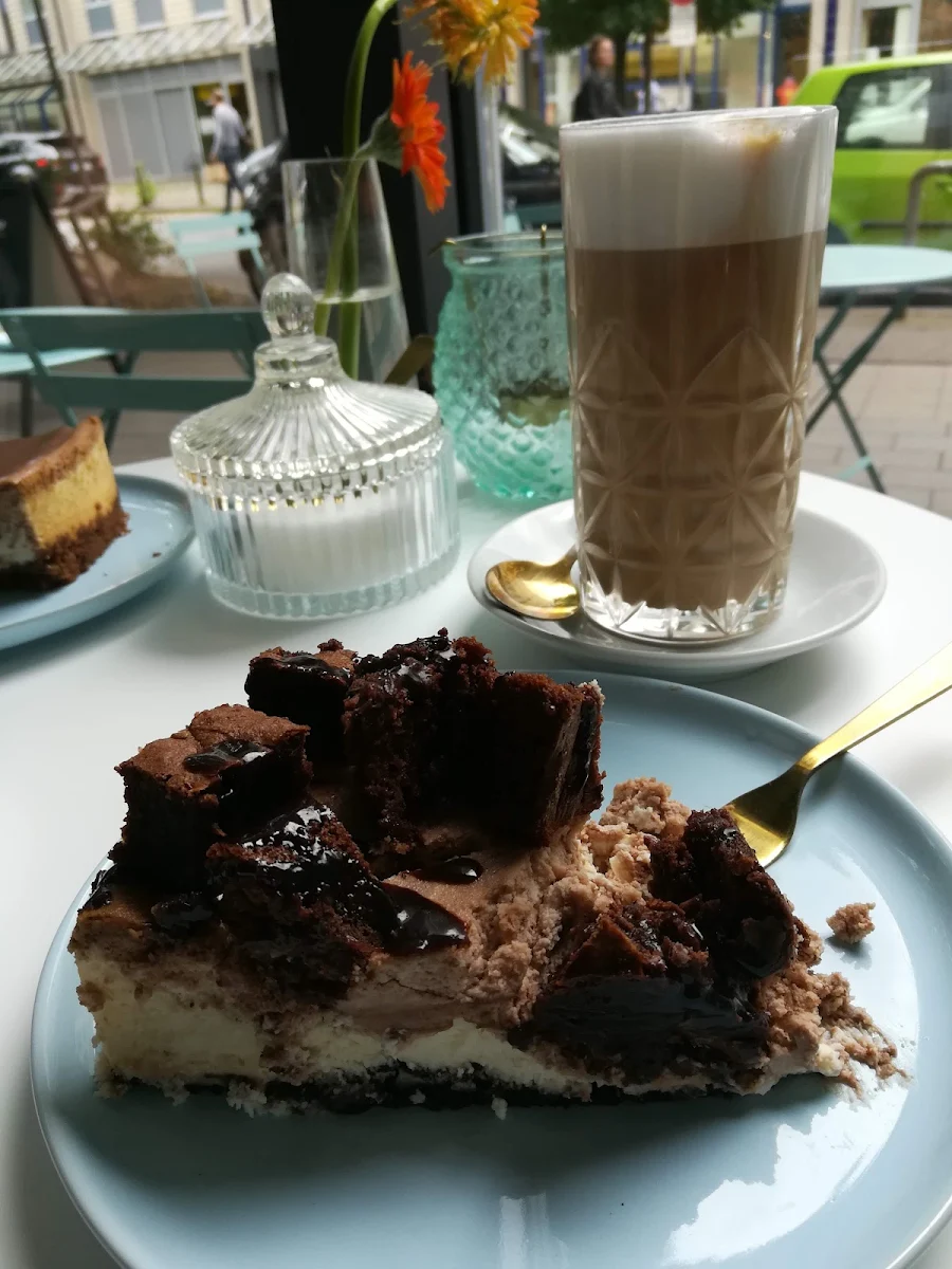 Cheesecake-brownie