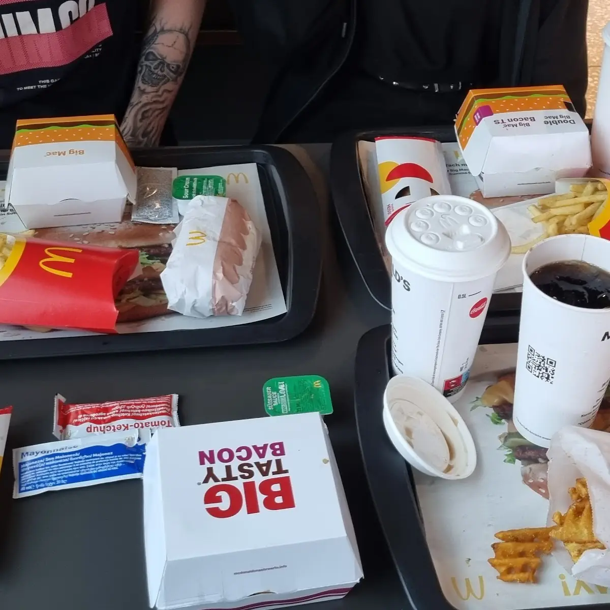 Bacon Burger Menü