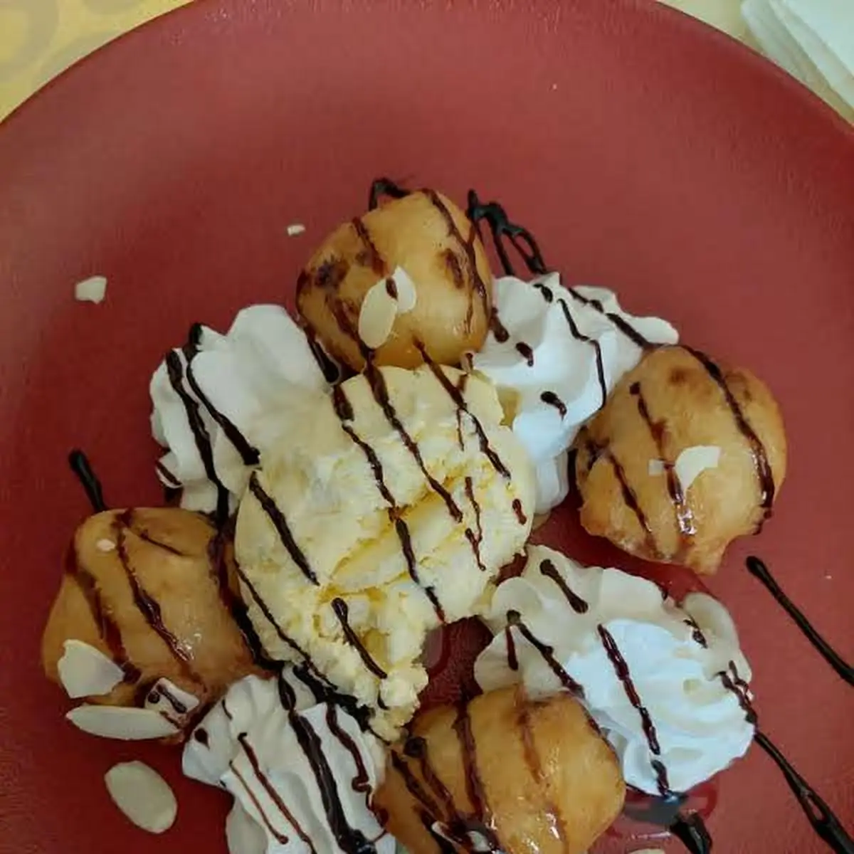 Gebackenes Eis