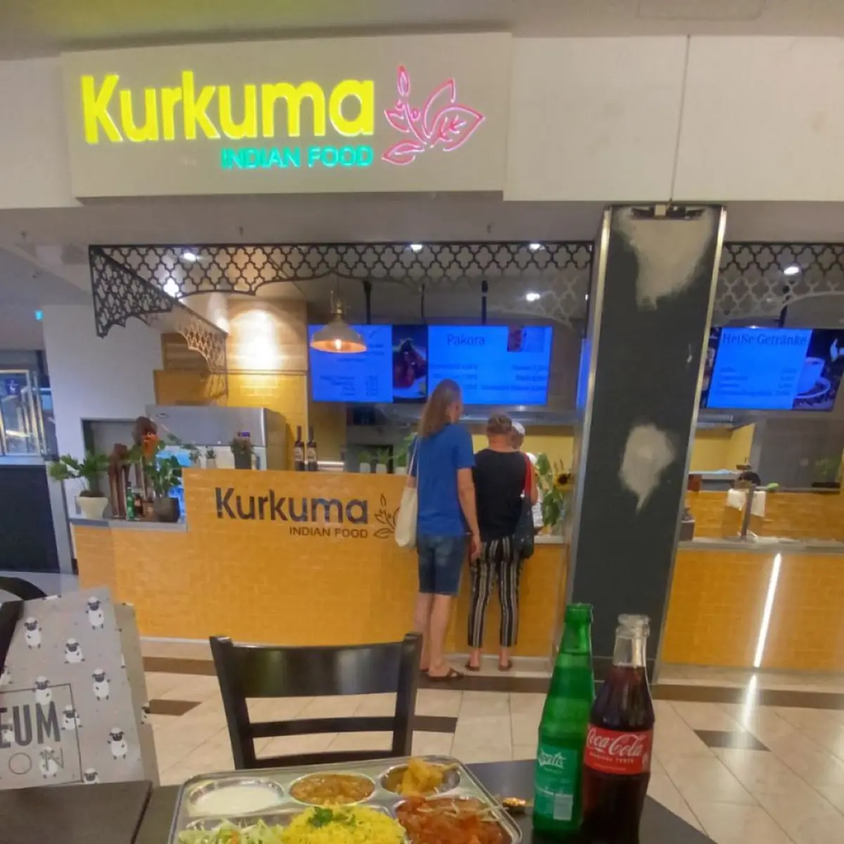 Thali, Kurkuma - indian food