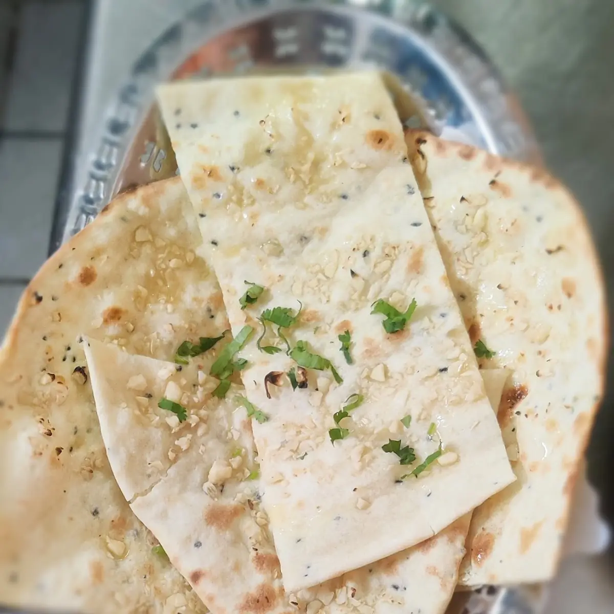 Naan, Restaurant Taj Mahal - Ingolstadt