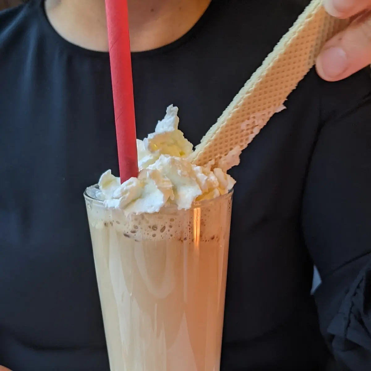 Eiskaffee, Gasthaus Zum dicken Fritz
