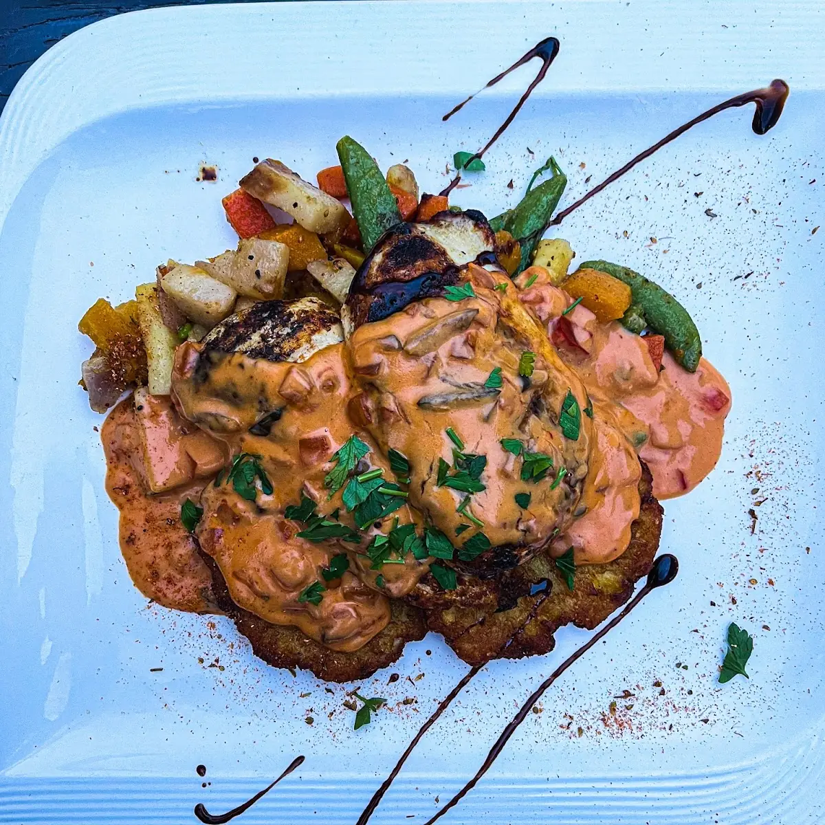 Hähnchen Mit Gemüse