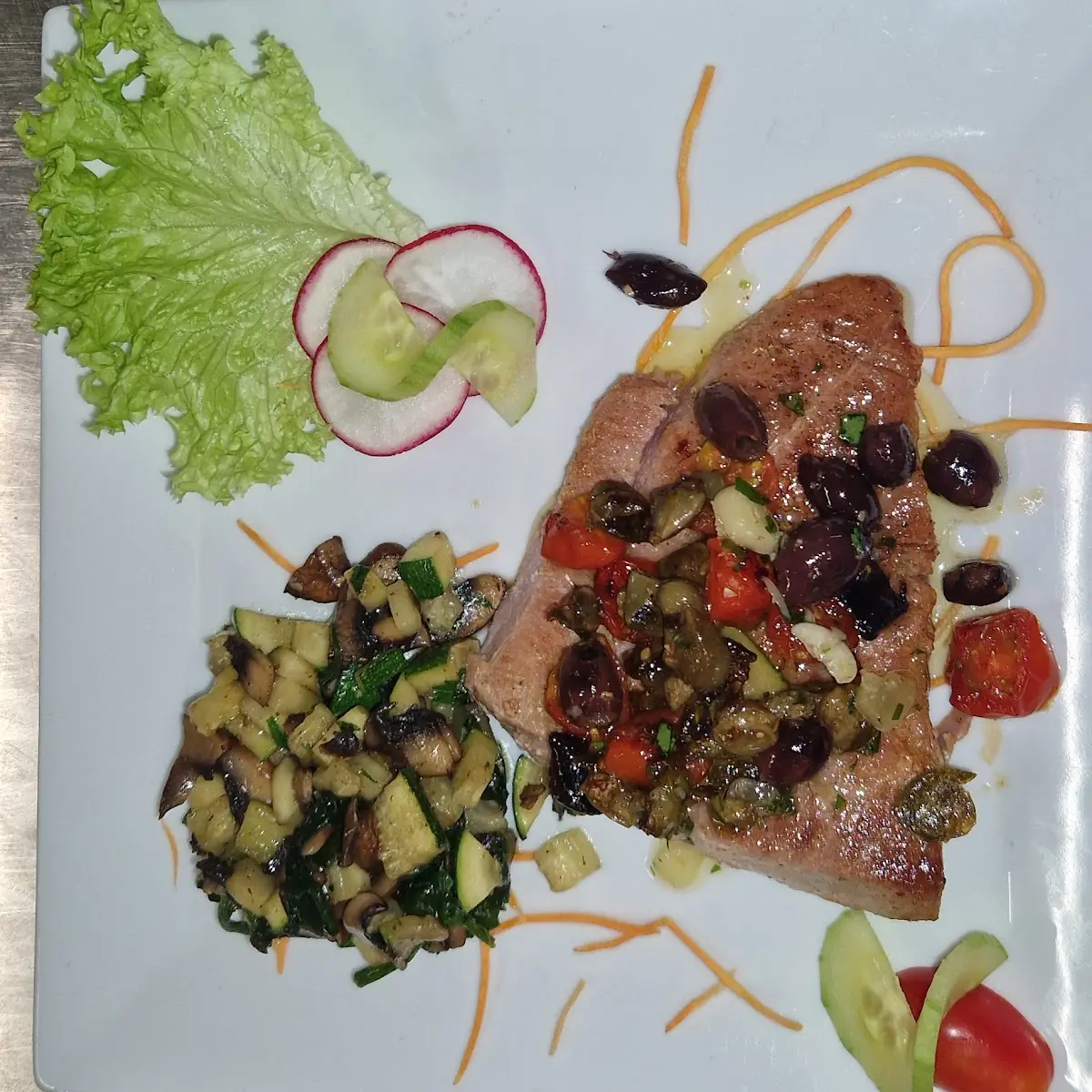 Thunfisch Mit Gemüse