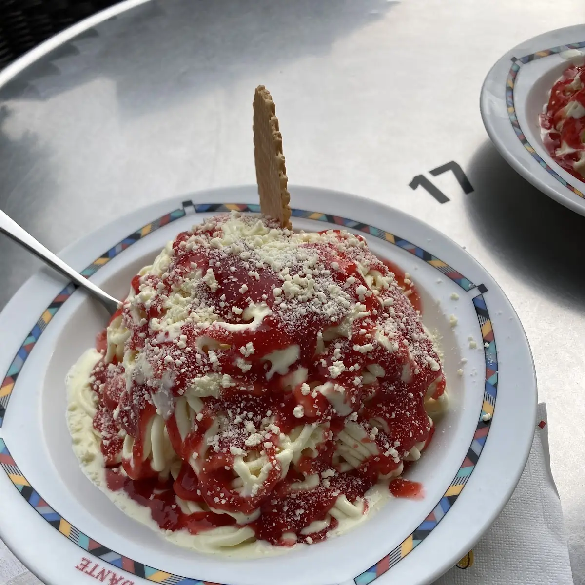 Spaghetti Eis