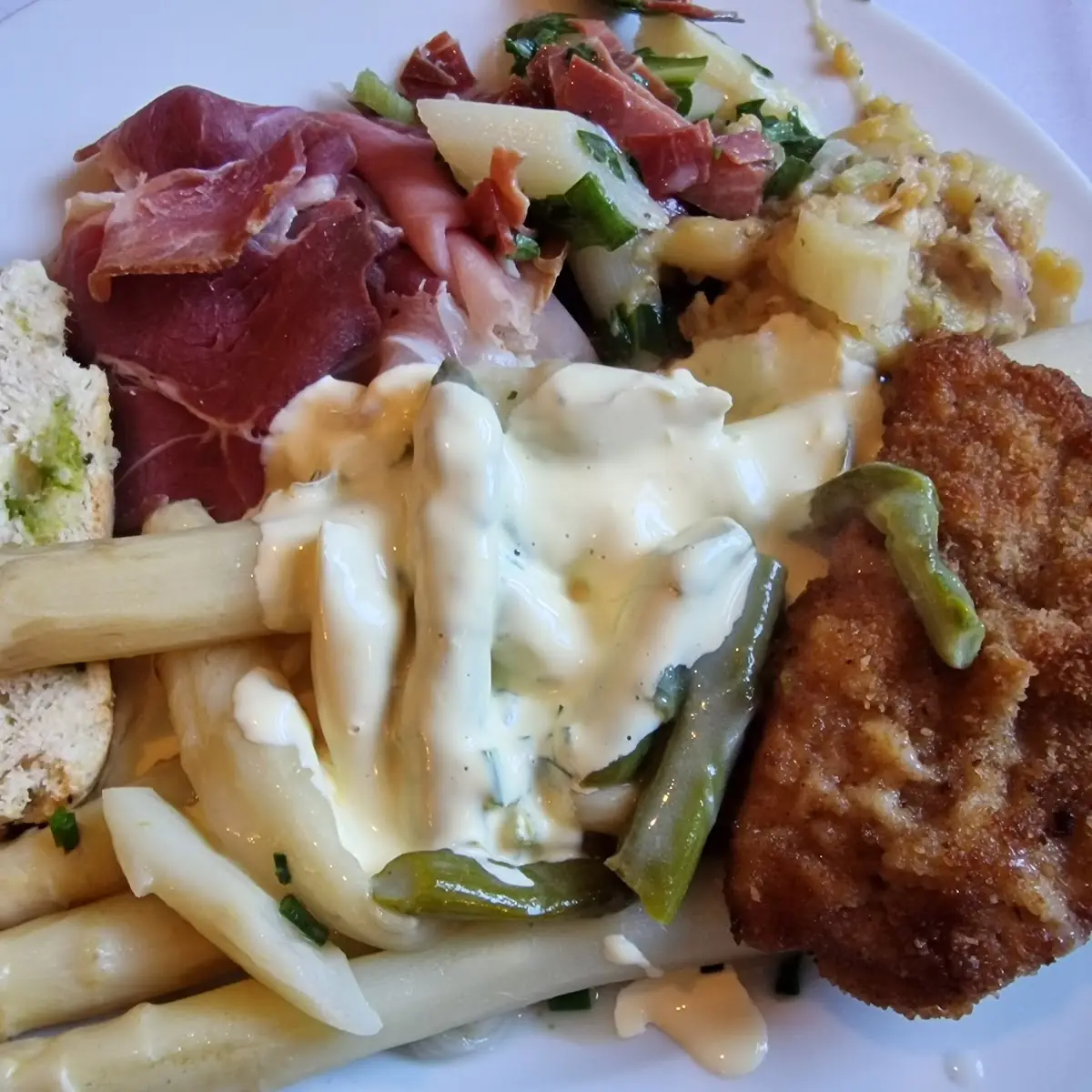 Spargelbuffet