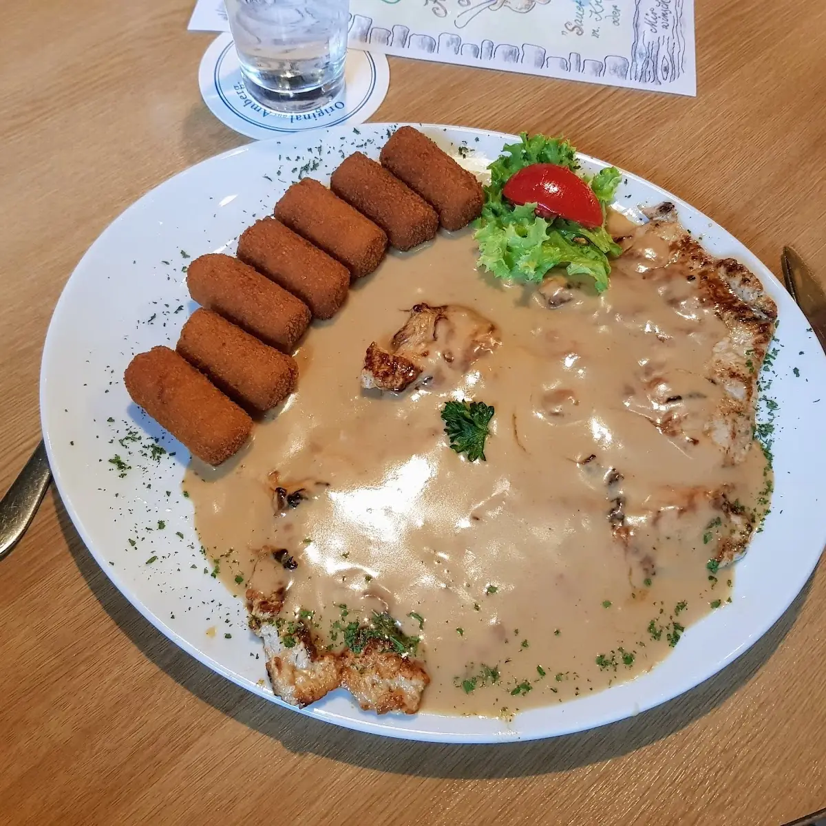Jägerschnitzel