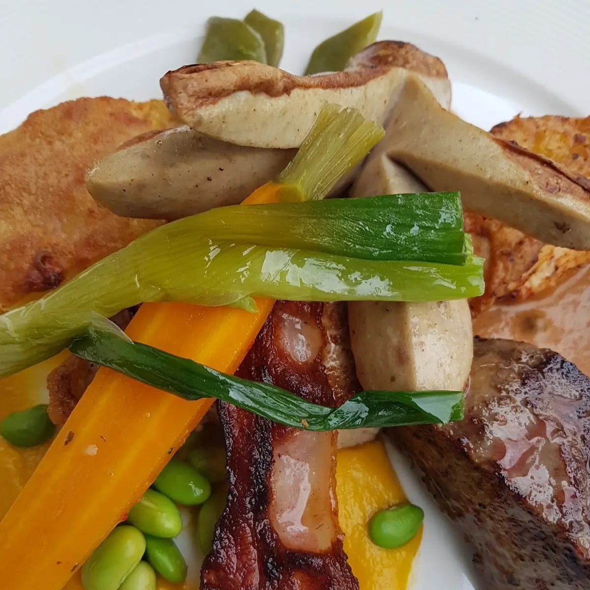 Grillteller Mit Gemüse, Restaurant Auszeit