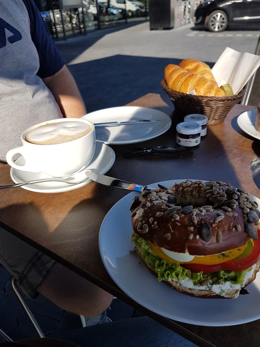Bagel, BrotHaus Café im E-Center Rothenburg o.d.T.