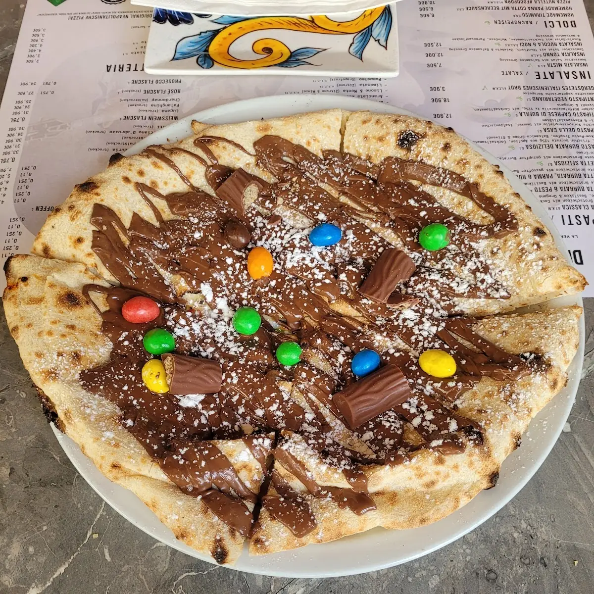 Pizza Nutella