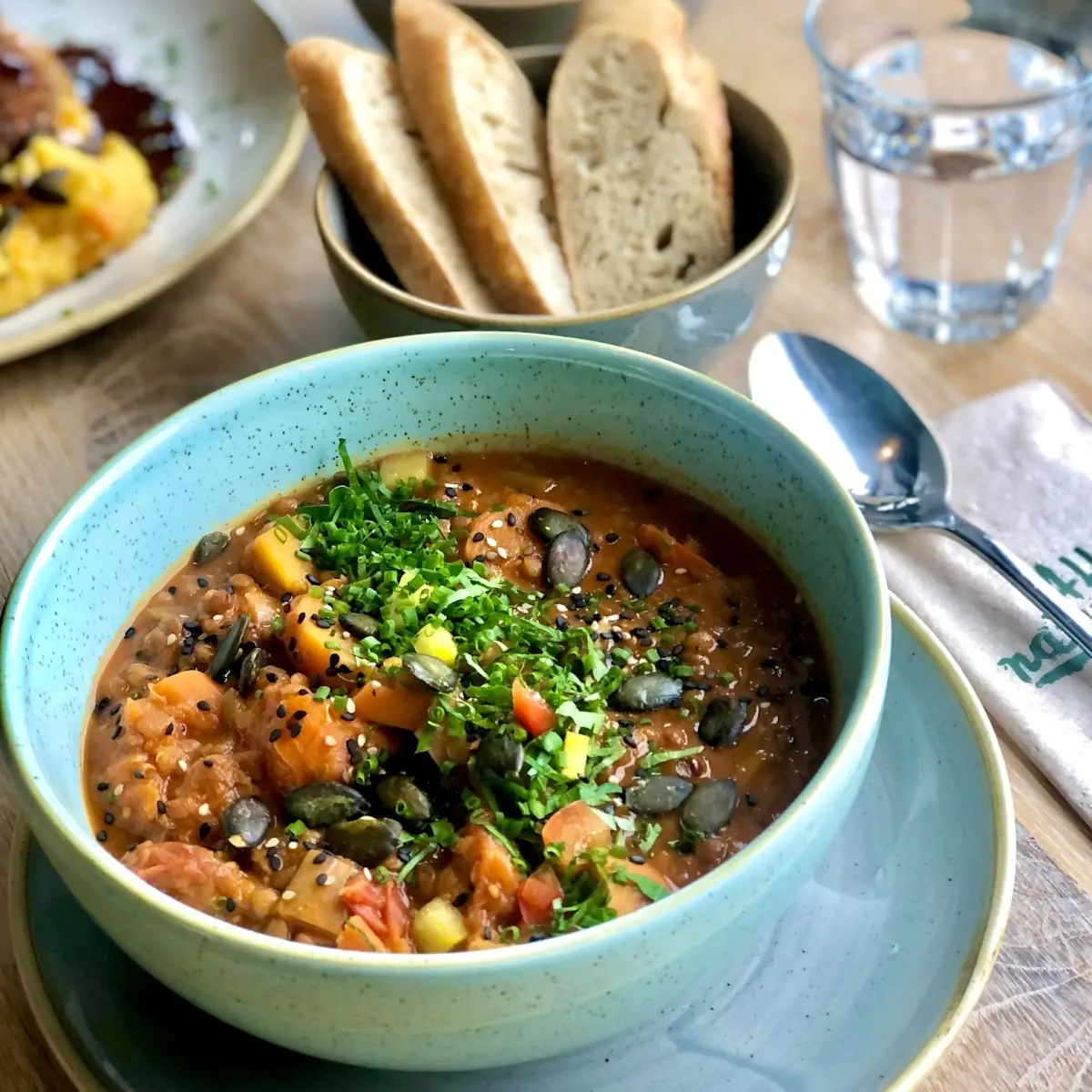Gemüseeintopf Oder Suppe Des Tages