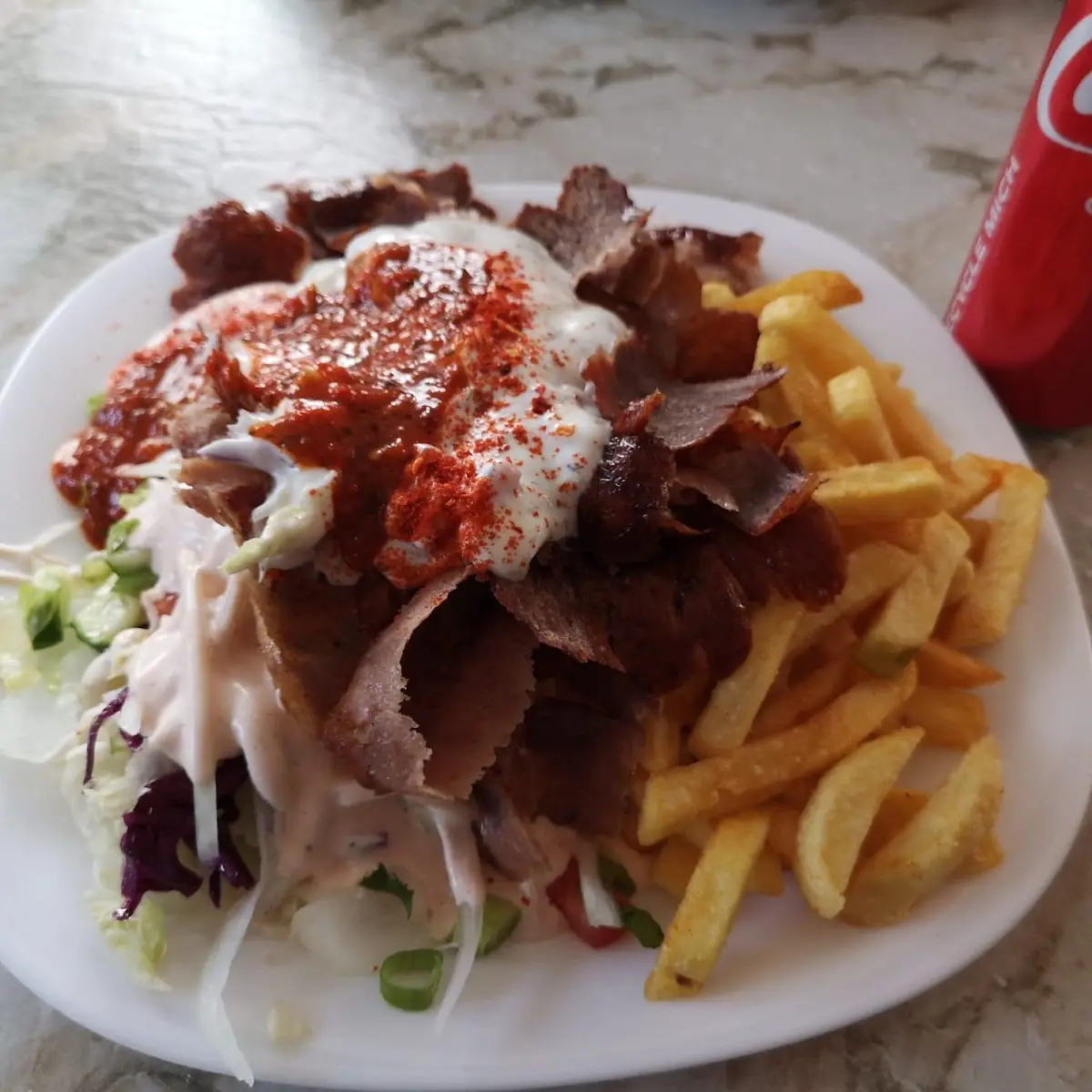 Dönerteller Scharf