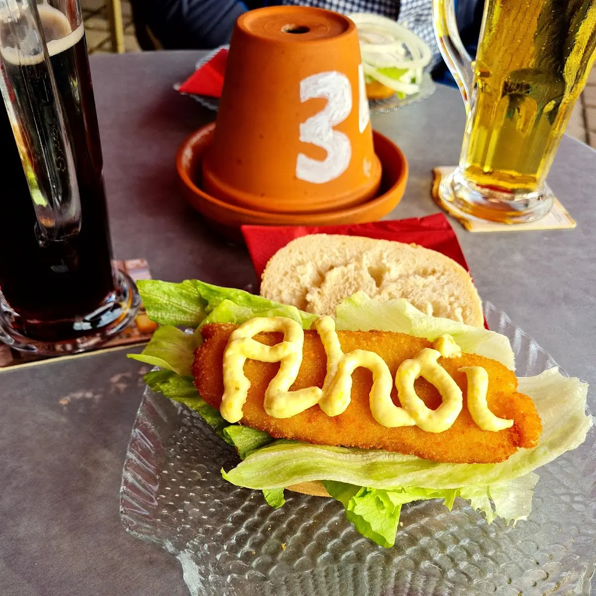 Backfischbrötchen