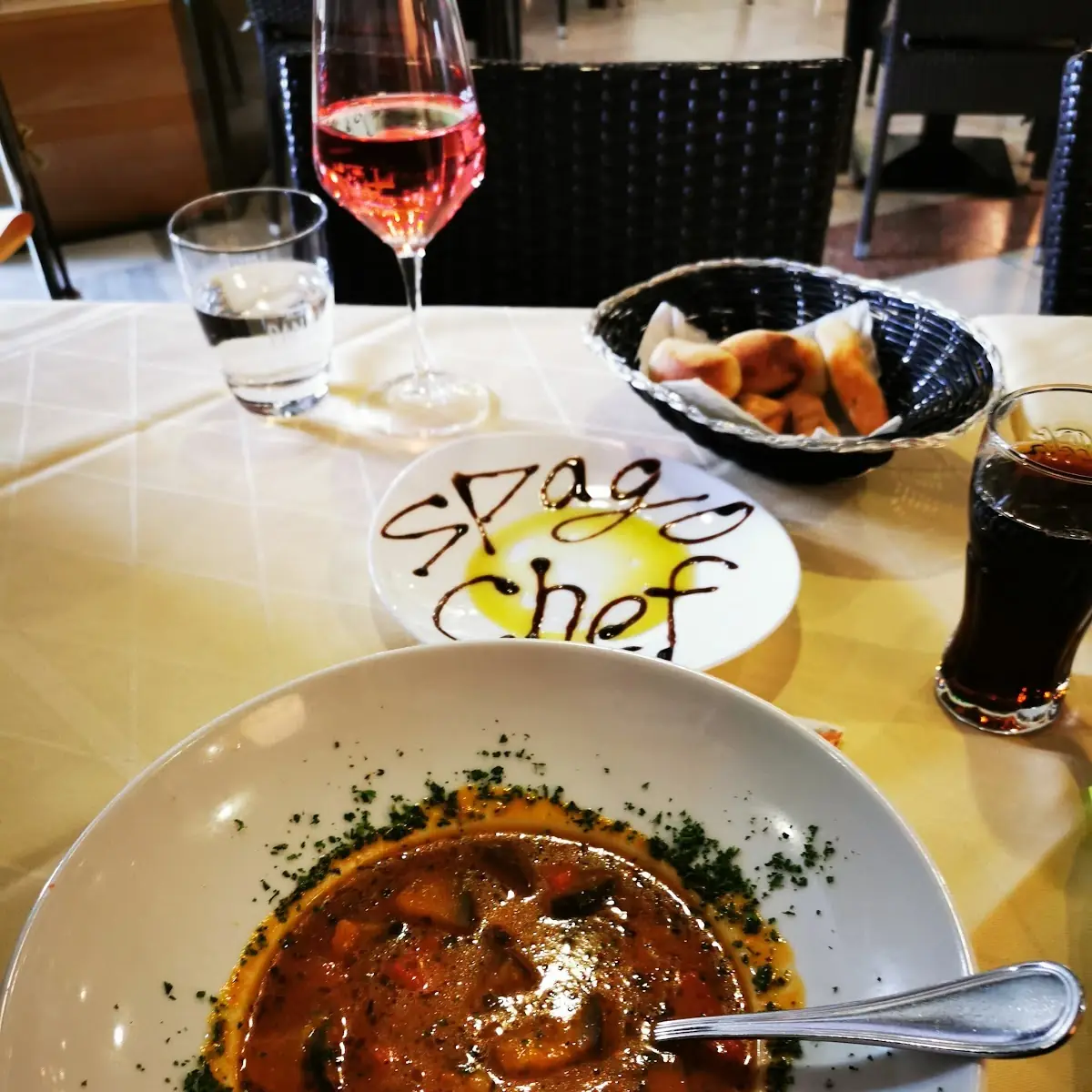 Gemüsesuppe, Pizzeria Spago - Bad Homburg vor der Höhe