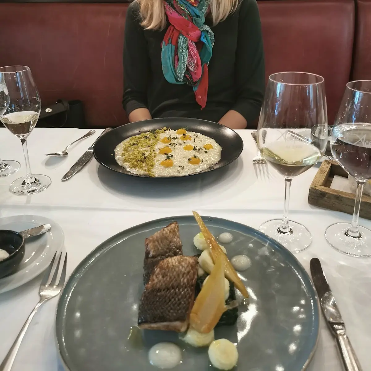 Wolfsbarsch Risotto, Acetaia