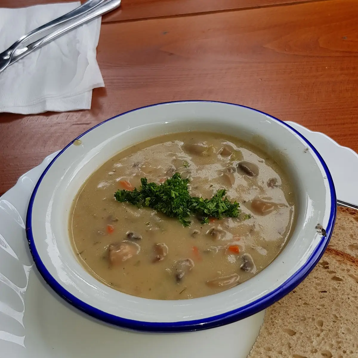 Pilzsuppe