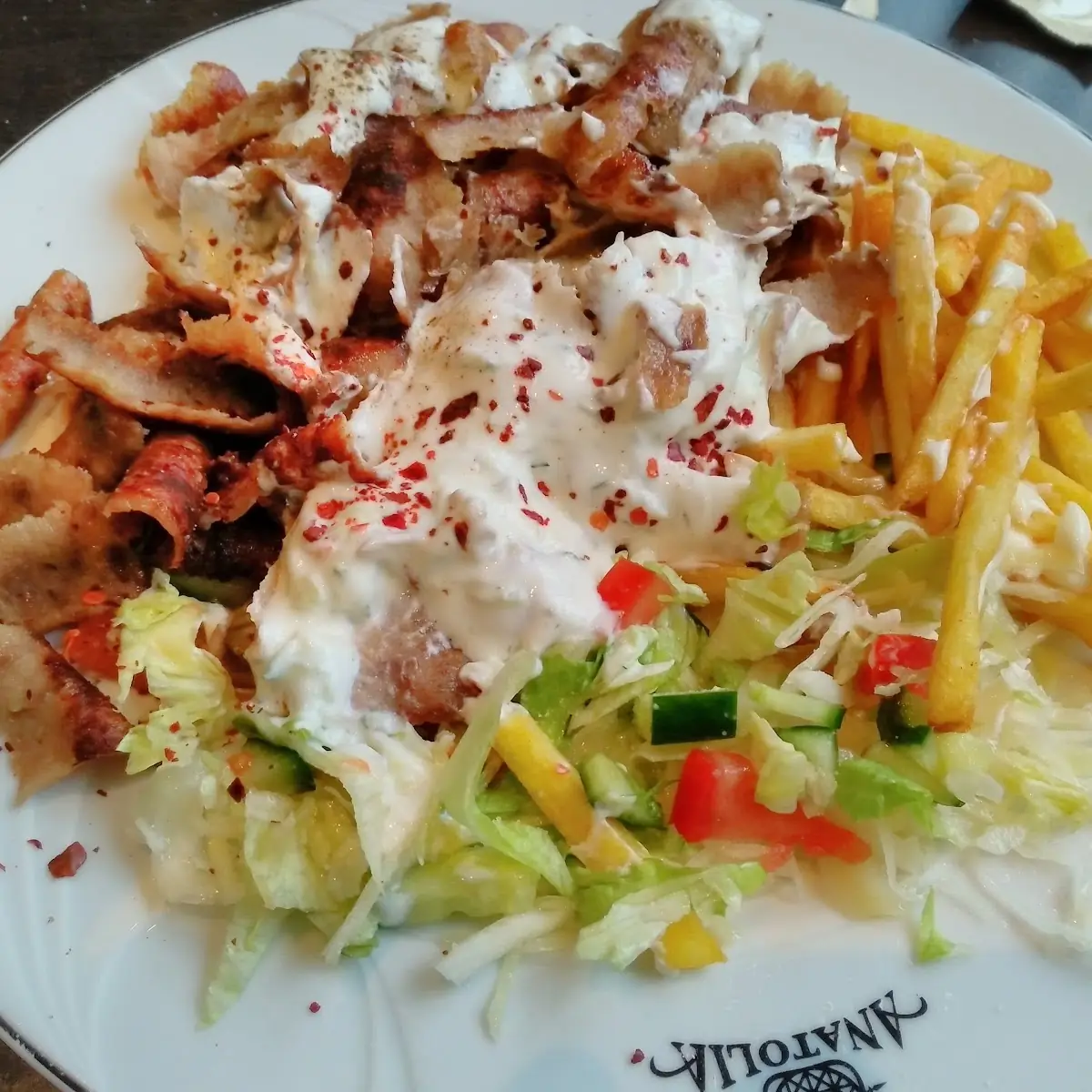Kebab Teller