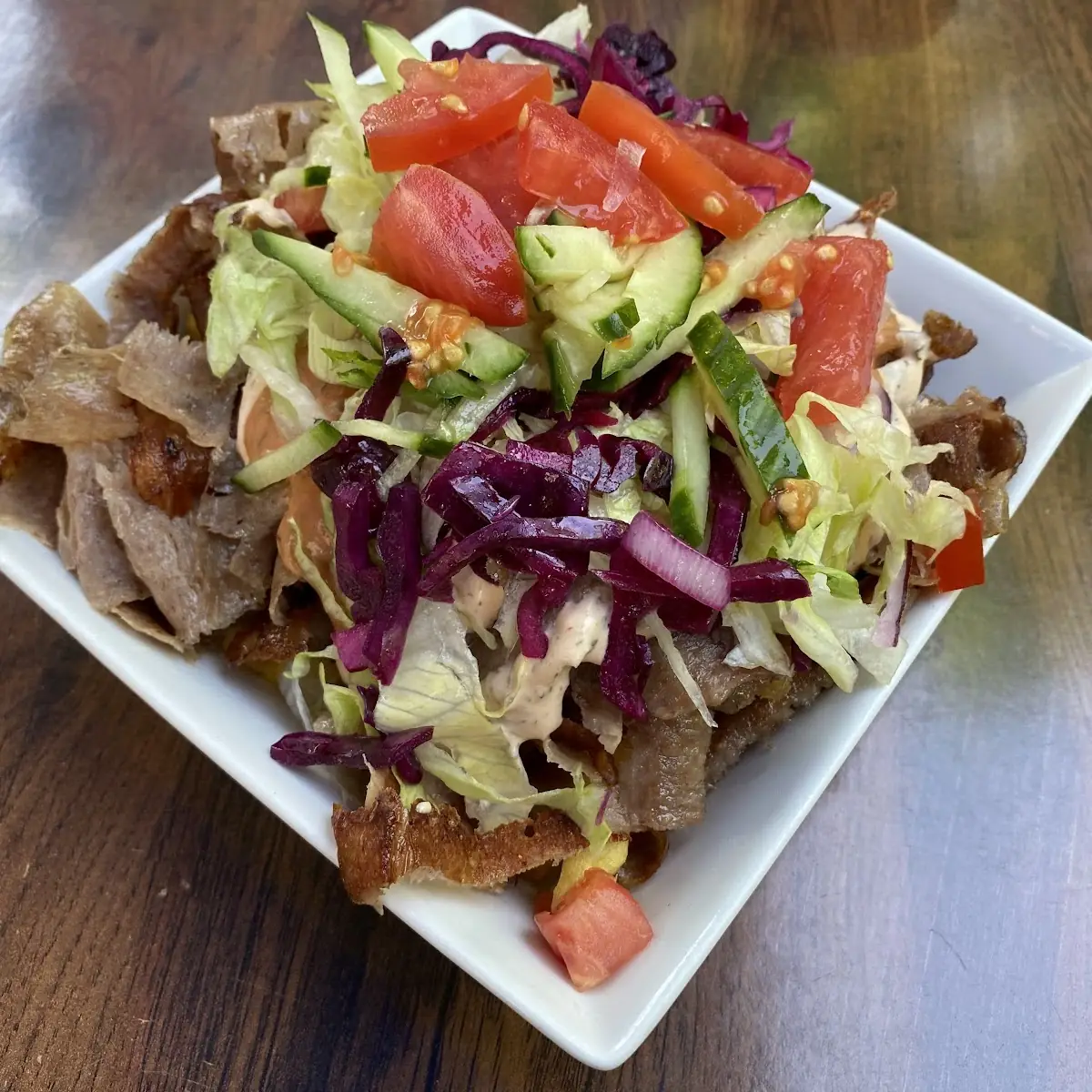 Vegetarischer Kebap