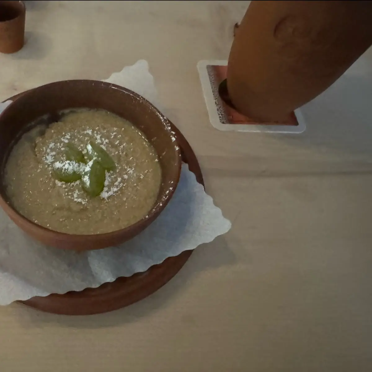 Birnenpudding